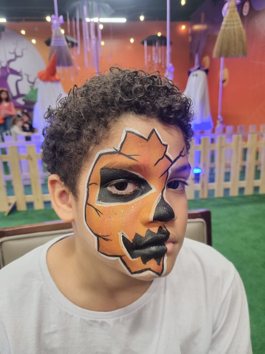 Maquiagem art&iacute;stica de Halloween