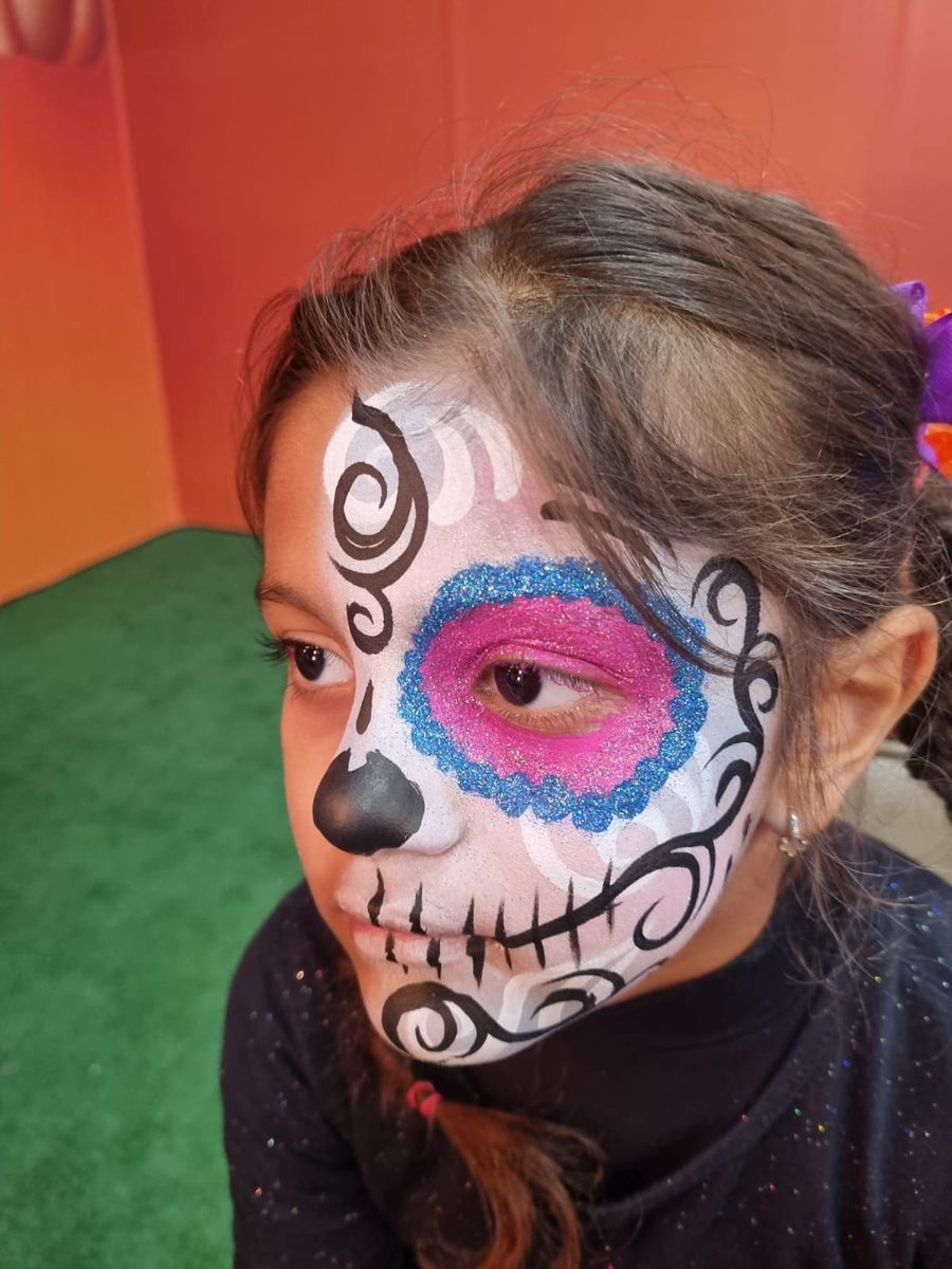 Maquiagem art&iacute;stica de Halloween